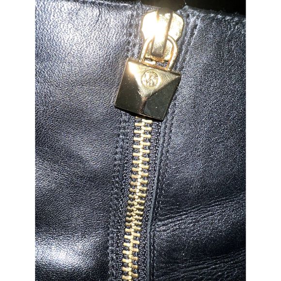 MICHAEL KORS BRITT BLACK BOOTIE MID-HI ANKLE BOOT, SZ 7.5 M - Picture 7 of 8